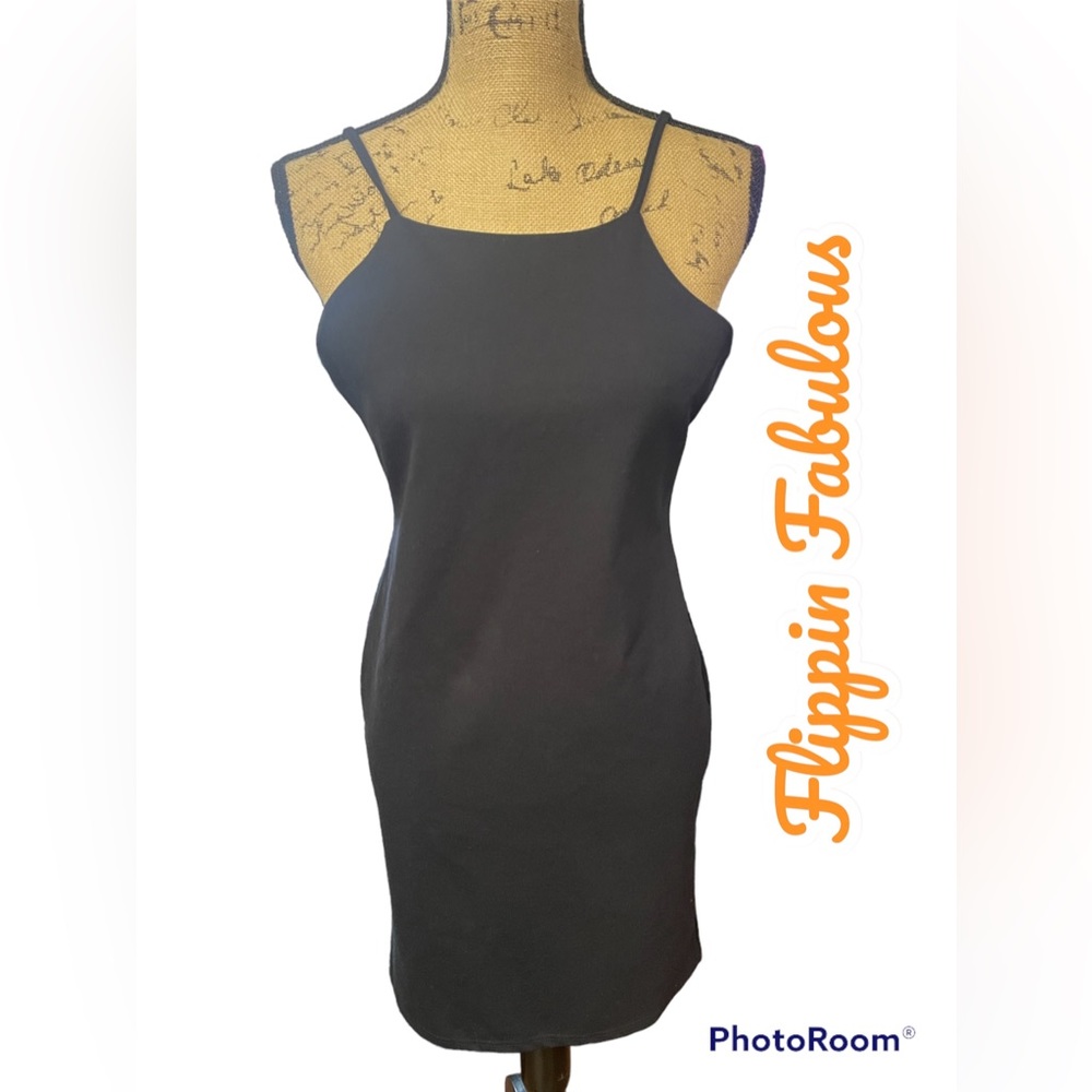 GLAMOROUS~ navy blue bodycon dress